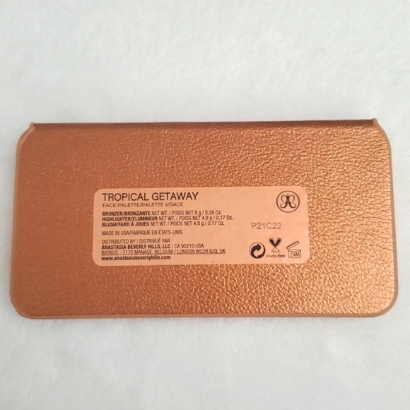 Anastasia Beverly Hills ABH TROPICAL GETAWAY Face Palette in Deep - Picture 6 of 12